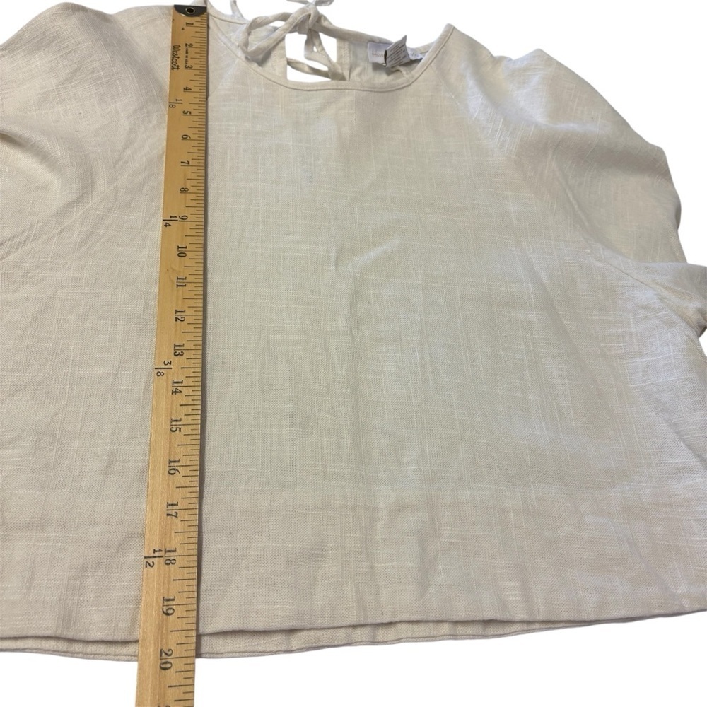 House Of Harlow 1960 Linen Blend Top Women’s Size Large - Picture 7 of 7